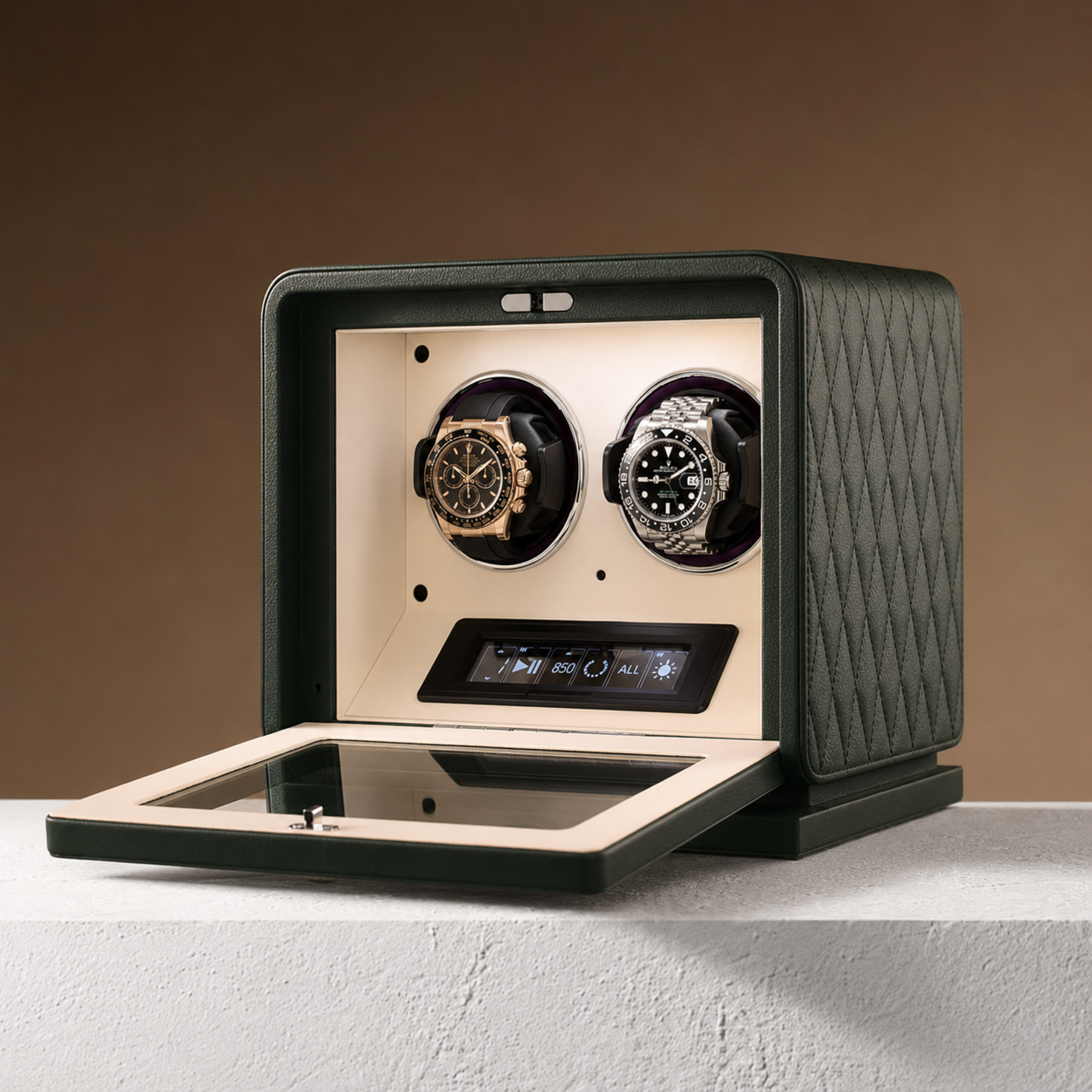 Double watch winder