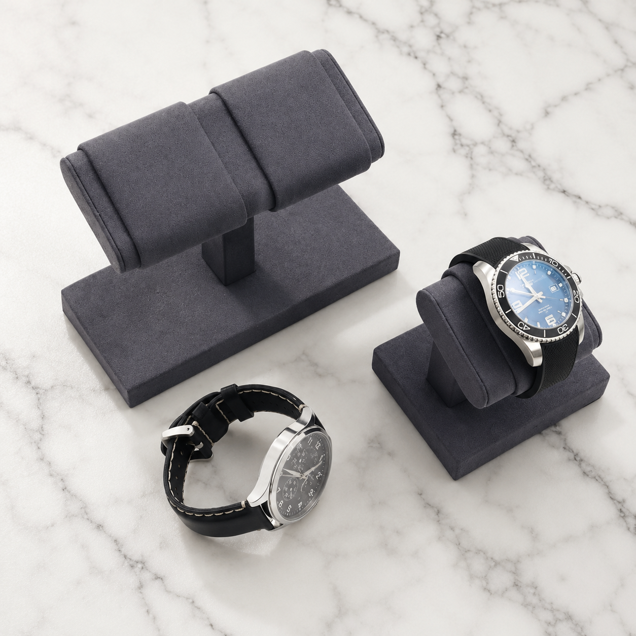 Alcantara Watch Stand